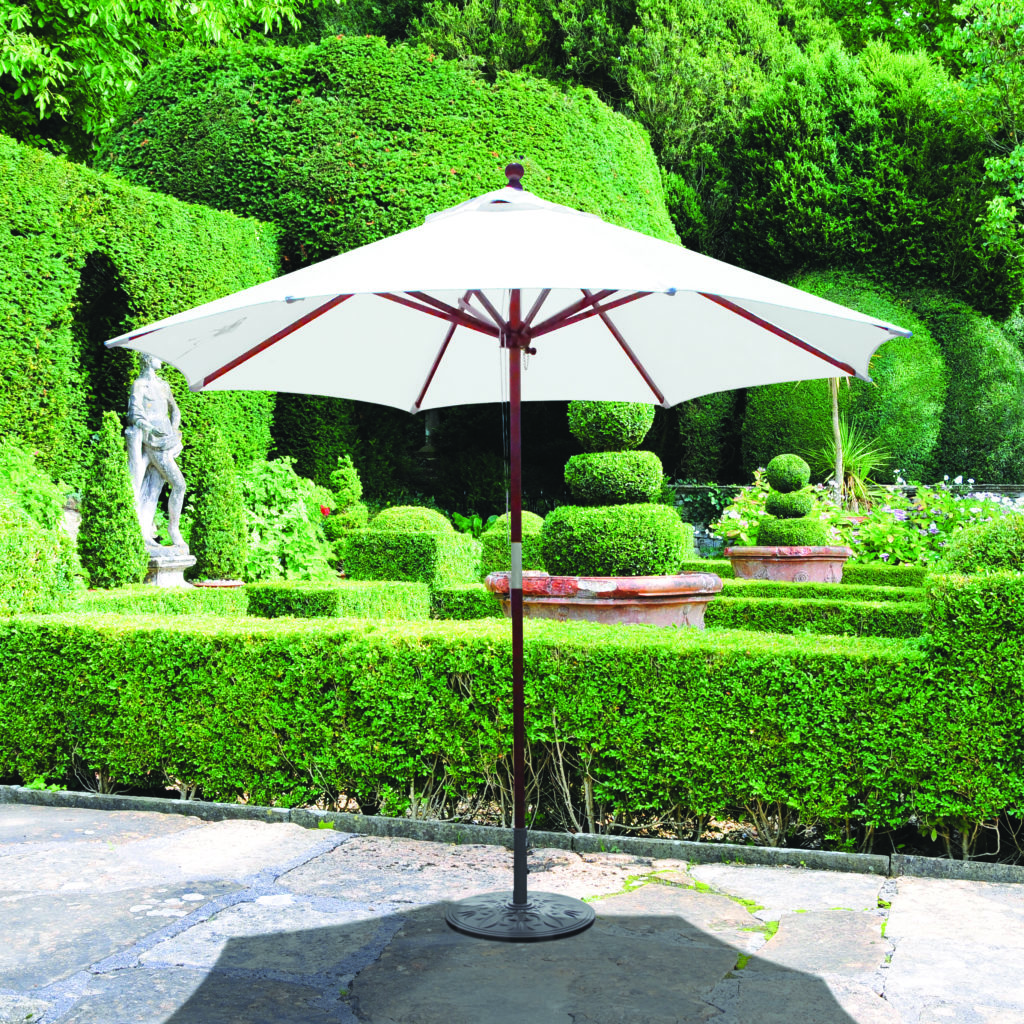 9ft Wood Market Umbrellas