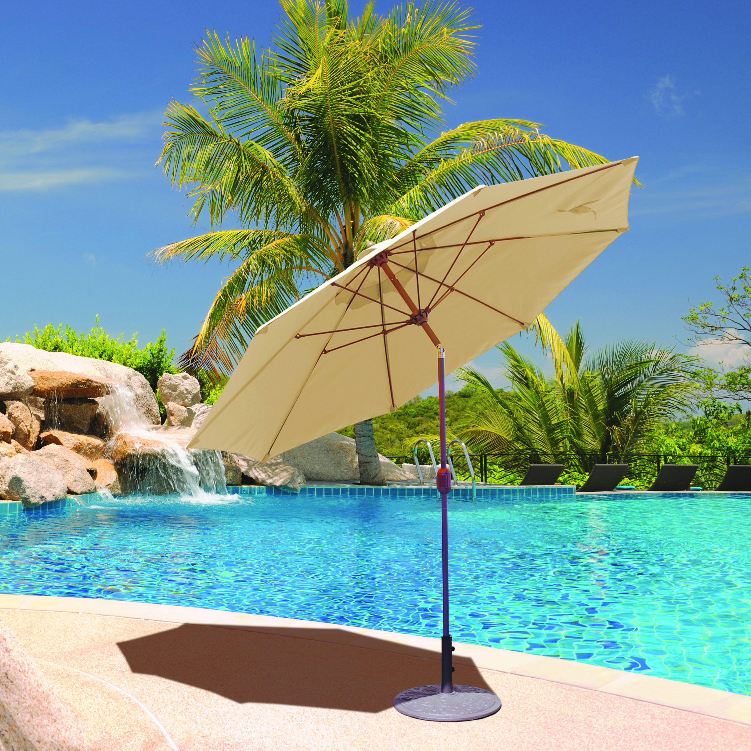 9' Aluminum Patio Umbrellas | MJJSales.com